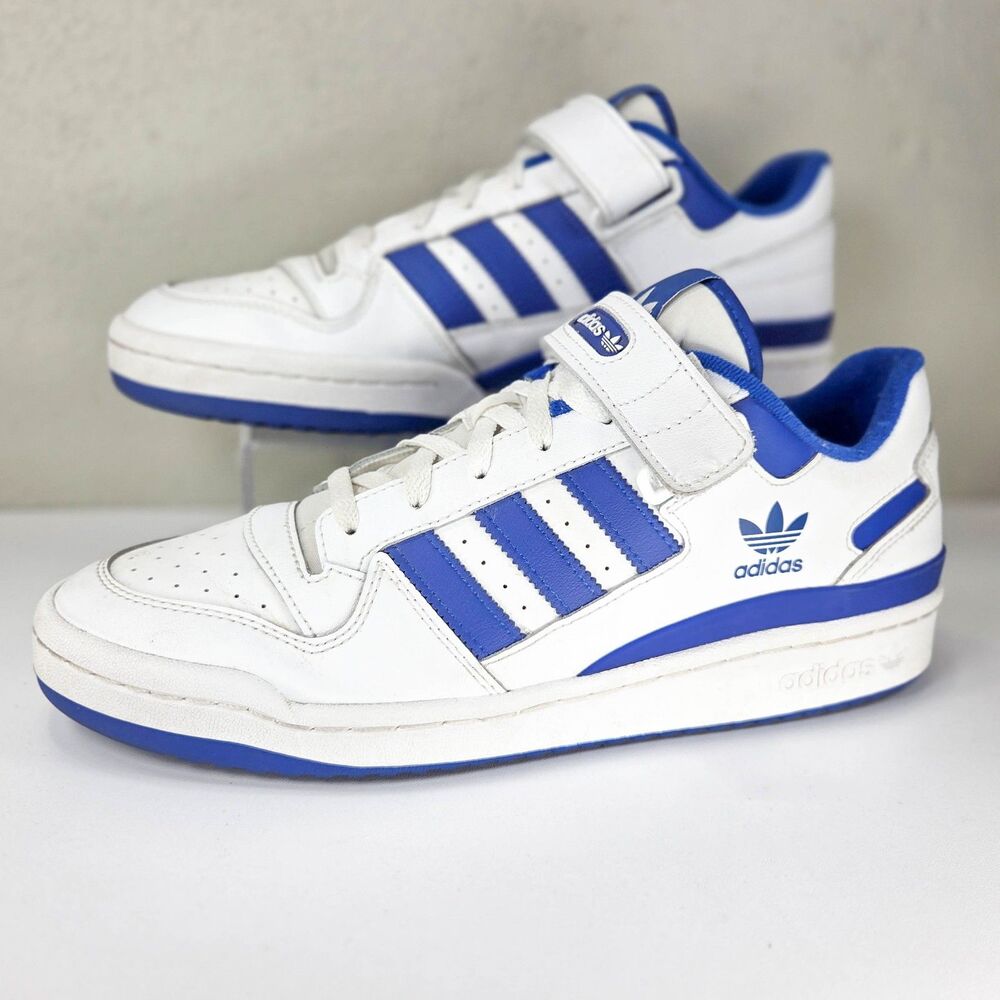 Adidas Originals Forum Low White Royal Blue FY7756 Sz 12